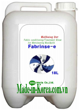 Bán hóa chất Hàn Quốc giặt làm mềm vải khử trùng, khử mùi Fabrinse-e